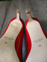 Load image into Gallery viewer, Kate Spade New York “Vida” Red Patent Leather Pumps
