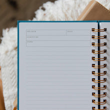 Load image into Gallery viewer, Sermon Notes Journal | Navy
