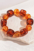 Load image into Gallery viewer, Color-Block Cube Circle Stretch Cord Bracelet | 40B5197

