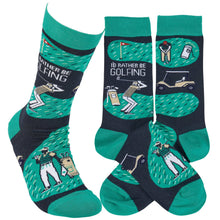Load image into Gallery viewer, Rather Be Golfing Socks
