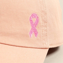 Load image into Gallery viewer, Breast Cancer Awareness Ribbon Baseball Cap

