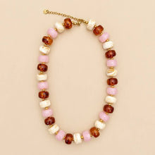 Load image into Gallery viewer, MULTI RESIN BEADED NECKLACE
