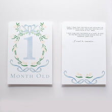 Load image into Gallery viewer, Baby Milestone Scripture Cards for Memory Keeping
