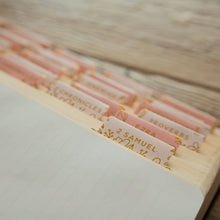 Load image into Gallery viewer, Gold Foil Bible Tabs - Melon
