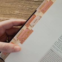 Load image into Gallery viewer, Gold Foil Bible Tabs - Melon
