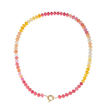 Load image into Gallery viewer, Natural Stone Semi-Precious Glass Mixed Necklace | 40NK9659
