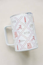 Load image into Gallery viewer, Licensed 16 oz. Insulated University of Alabama Mug
