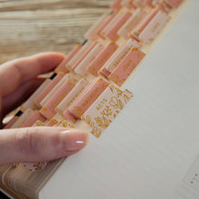 Load image into Gallery viewer, Gold Foil Bible Tabs - Melon
