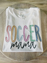 Load image into Gallery viewer, SOCCER MAMA TEE
