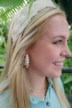 Load image into Gallery viewer, WOOD &amp; DISCO BALL EARRINGS
