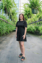 Load image into Gallery viewer, DROP HEM RUFFLE DRESS
