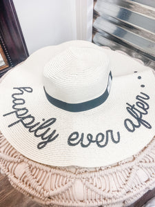 HAPPILY EVER AFTER STRAW HAT