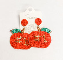 Load image into Gallery viewer, BEADED DANGLE EARRING
