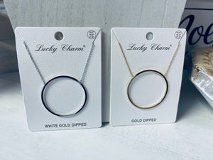 LARGE PENDANT NECKLACE