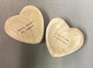 MP WOOD HEART TRINKET