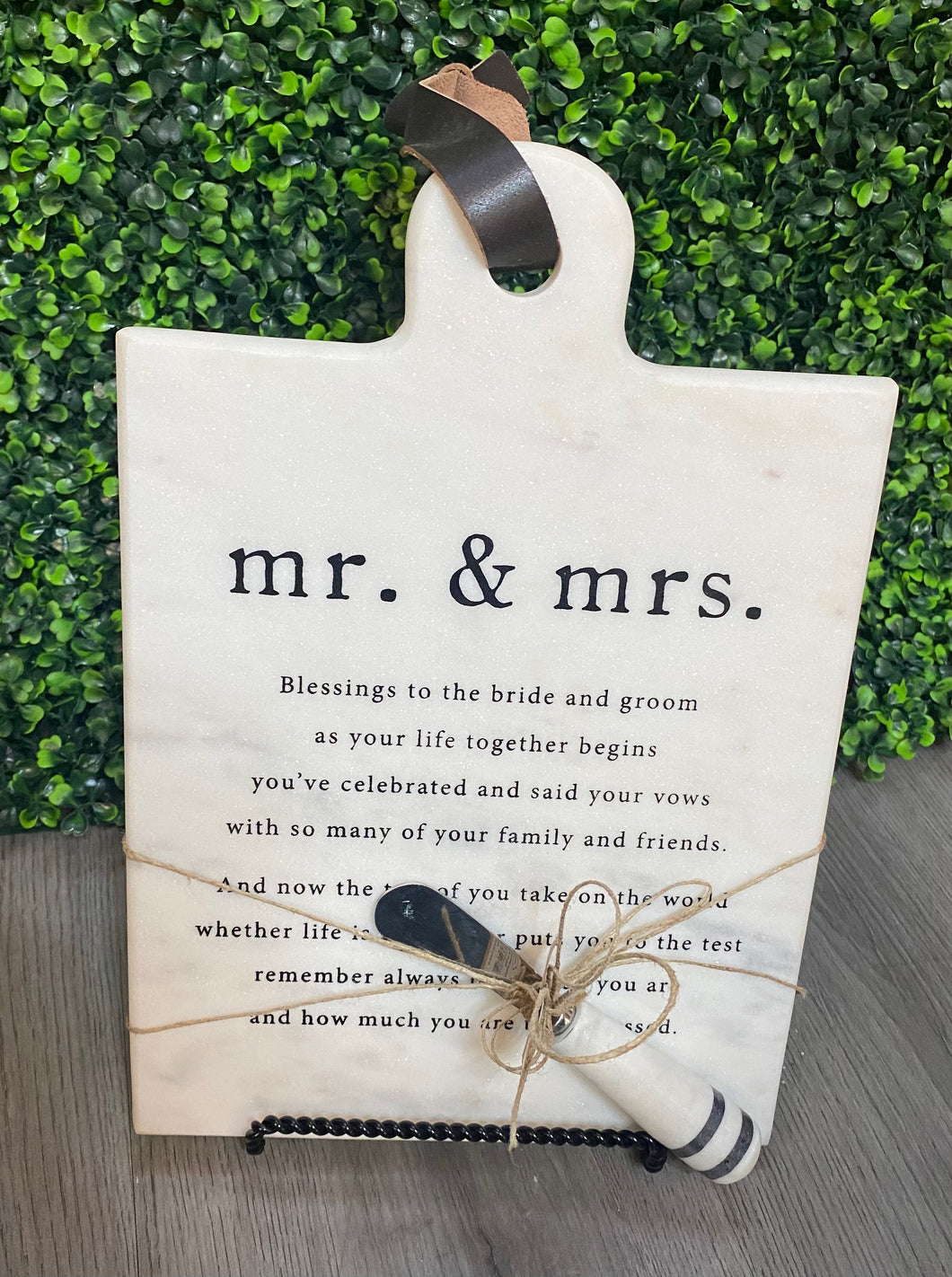 MP MR&MRS MARBLE BOARD SET