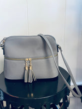 Load image into Gallery viewer, TWO TONE CROSSBODY W. TASSEL
